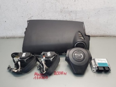 Подушка водія пасажира датчик ремені mazda 3 bk фото №1