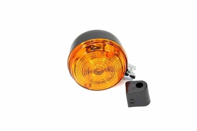 LUZ DIRECCIONAL MZ / SIMSON REDONDO COLOR NARANJA PARTE TRASERA  