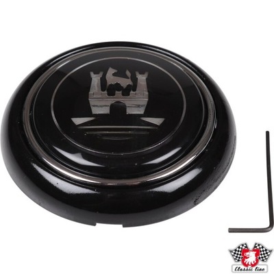 Vw transporter t1 кнопка сигнал чорний фото №1