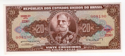 Brazylia 20 cruzeiros (1955-1960)