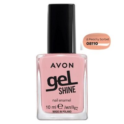 AVON LAKIER ŻELOWY DO PAZNOKCI PEACHY SORBET