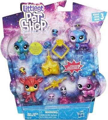 Littlest Pet Shop - Kosmiczny zestaw zwierzaków