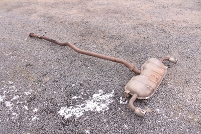 Гаситель труба выхлопная mazda cx-5 cx5 2.2 d фото №1