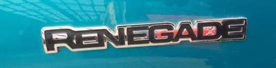 Jeep renegade 21 22 надпись с дверь эмблема фото №1