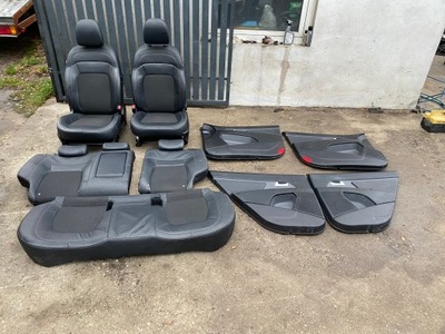 Сидіння заднє сидіння обшивки шкіра kia sportage iii 10-15 фото №1