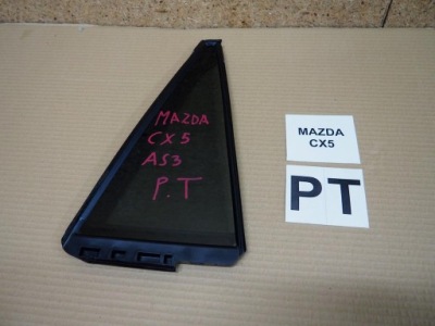 Скло двері правий задня малий трикутне mazda cx5 as3 фото №1