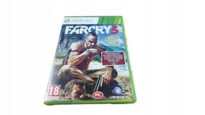 FARCRY 3 FAR CRY 3 płyta bdb+ komplet PL XBOX 360