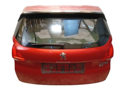 Крышка багажника багажника задняя задняя peugeot 2008 i lak: khk 13-16 фото №1