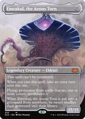 MtG: Emrakul, the Aeons Torn (V.1) (x2X2) *foil*