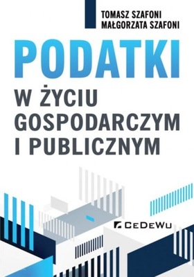 Podatki w życiu gospodarczym i publicznym Szafoni