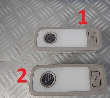 Audi q5 освещение салонные кабины фото №1