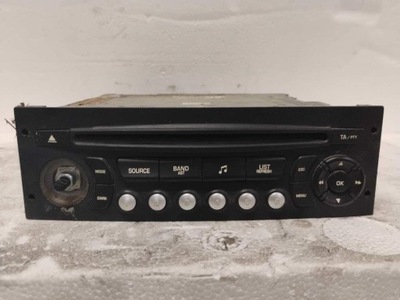 Радио cd citroen c3 96643697xt фото №1