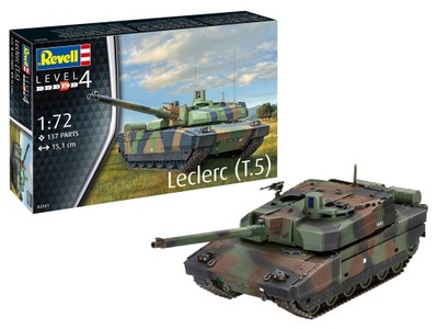 Model do sklejania Revell Czołg Leclerc T5 1:72 03341