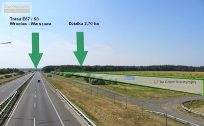 Działka, Cieśle, Oleśnica (gm.), 27000 m²
