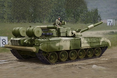 Model TRUMPETER 09581 czołg T-80UD wersja wczesna