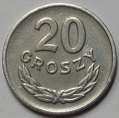 20 gr groszy 1957 piękna, bardzo rzadka