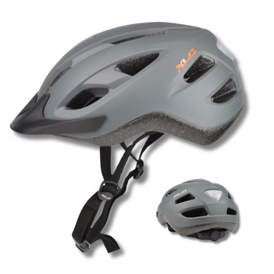 Kask rowerowy MTB / City obw.53-60cm + wbudowane światło LED XLC BH-C32 240