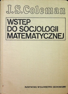 Wstęp do socjologii matematycznej