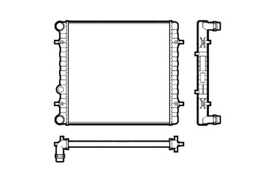 VALEO РАДИАТОР ДВИГАТЕЛЯ ВОДЫ AUDI A3 TT OPEL MOVANO A SEAT LEON