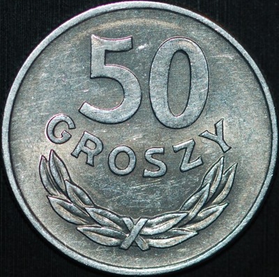 50 groszy 1967 - piękny egzemplarz - RZADKIE