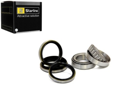 Підшипник колеса набір kpl перед kia pride rio mazda 121 demio starline фото №1