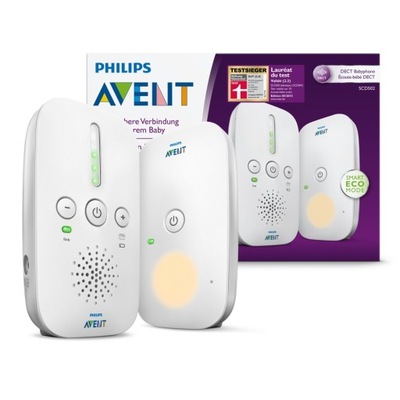 Philips Avent niania audio SCD502/26 z lampką