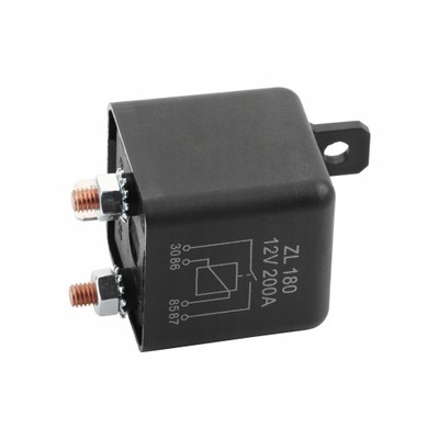 12 V RELÉ 200A CONMUTADOR AUTO  