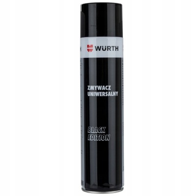 WURTH ZMYWACZ UNIWERSALNY BLACK EDITION 600ML