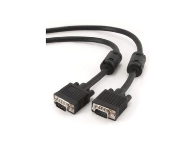 Kabel monitorowy VGA D-Sub(15-pin) czarny 15m