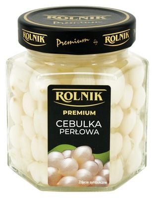 Rolnik Cebulka perłowa Premium w marynacie 314 ml