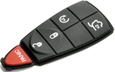 Chrysler jeep dodge ключ корпус резинка кнопка фото №1