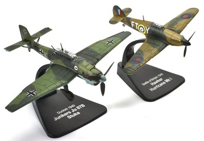 Junkers Ju 87B Stuka - Hurricane Mk I 1/72 ATLAS