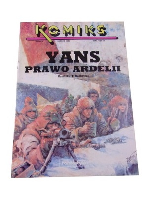 KOMIKS YANS PRAWO ARDELII 8/1992 r.