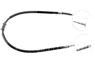 A.b.s. трос гальма ручного fiat multipla 98-08 фото №1