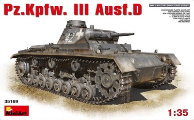 Pz.kpfw.iii Ausf.d 1:35 MiniArt 35169