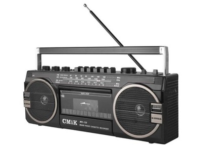 RADIO Magnetofon kasetowy CMiK MK-132BT BT/USB/SD