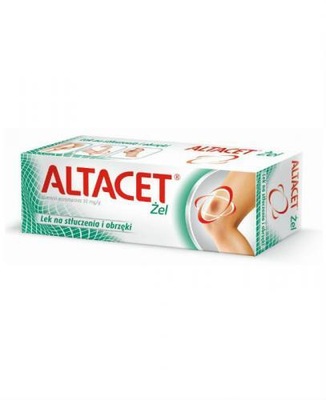 ALTACET Żel 75 g żel przeciwobrzękowy
