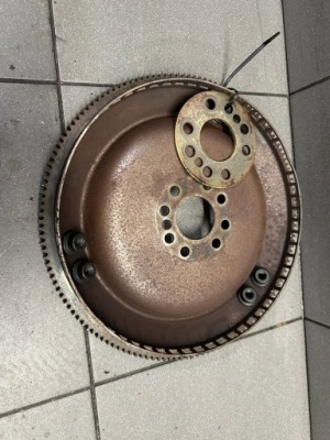 Колесо маховик проставка пластина mercedes w164 3.0 cdi фото №1