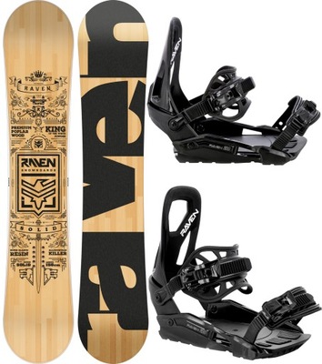 Snowboard RAVEN Solid Classic 149cm + wiązania S230