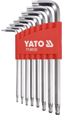 YATO YT-05123 SET KEYS TORX Z BALL T9-T40  