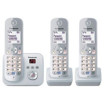 Panasonic KX-TG6823GS Dect telefon bezprzewodowy z