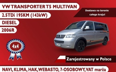 Volkswagen Transporter T5, 4X4, 2,5TDi, 195KM,...