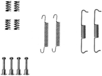 JUEGO DE MONTAJE ZAPATAS BMW X6 E71 E72 3.0 4.4 07-14 F16 F86 3.0 4.4 14-19  