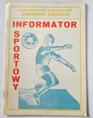 PROGRAM LUBUSZANIN DREZDENKO RUNDA WIOSNA 1985