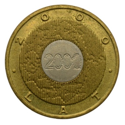 2 złote 2000 r. - Rok 2000 (2)