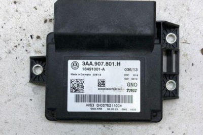 Модуль тормоза ручного vw passat cc 357 3aa907801h 2.0l бензиновый 147kw фото №1