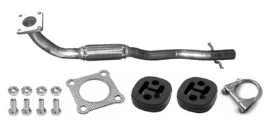 Труба колекторна 01.97 audi a2 1.4 2000-2005 + набір монтажний фото №1