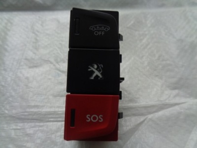 Peugeot 508 i кнопка выключатель sos 96770618zd новый фото №1