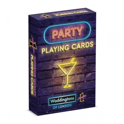 Waddingtons Party Domówka Talia kart Gra karciana