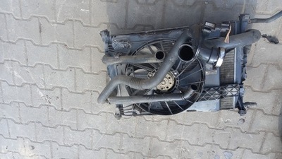 Радіатор +вентилятор renault megane 03r фото №1